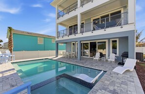 House | 6 bedrooms, desk, Internet - Ocean Views Beach Optional Heated Pool Spa (Palm Coast)