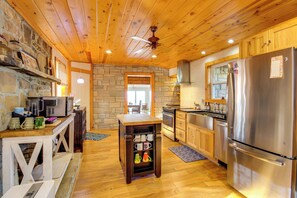 Interior - 1 Mi to Desoto Park: Scenic Escape w/ Fire Pit! (Mentone)