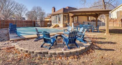 3,000-sq-ft Group Getaway w/ Pool Near Kansas City