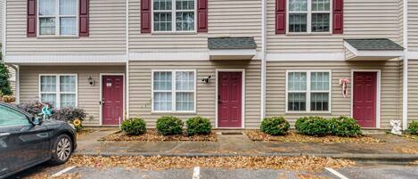 Fassade der Unterkunft