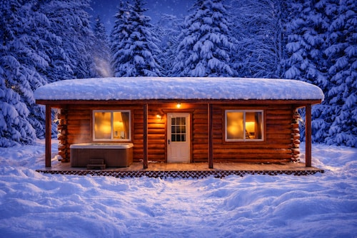 Serene 1-bedroom cabin in Fairbanks perfect for a cozy getaway