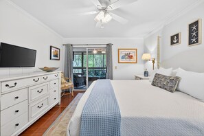 Iron/ironing board, free WiFi, bed sheets - 3 BR Beach Residence with Resort Setting & Spacious Porch | Isle of Palms (Isle of Palms)
