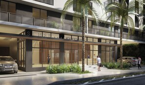 Exterior detail - New Luxury Hotel Suite w/ Private Patio | Rooftop Pool | Sense28 by AvantStay (Miami)