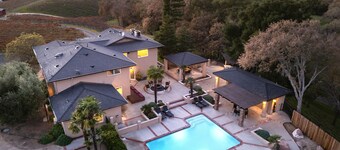 Private Paso Robles Wine Estate w/ Pool, Fire Pit & Vineyard Views