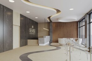 Lobby - Edgewater 2BR Suite w/ Balcony | Pool | Gym | Sense28 by AvantStay (Miami)