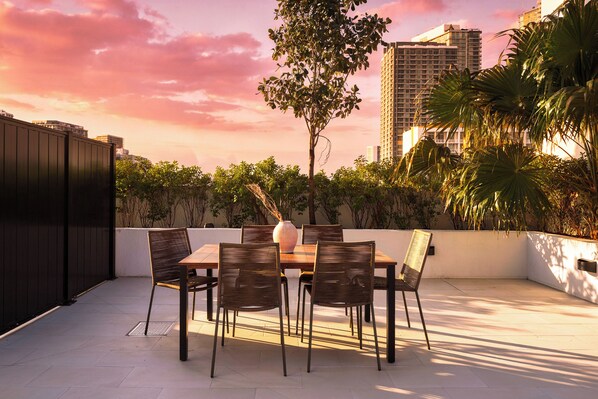 Restaurante al aire libre
