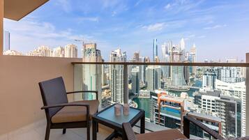 Premium Apartment, 1 Bedroom, Balcony, Canal View | Balcony