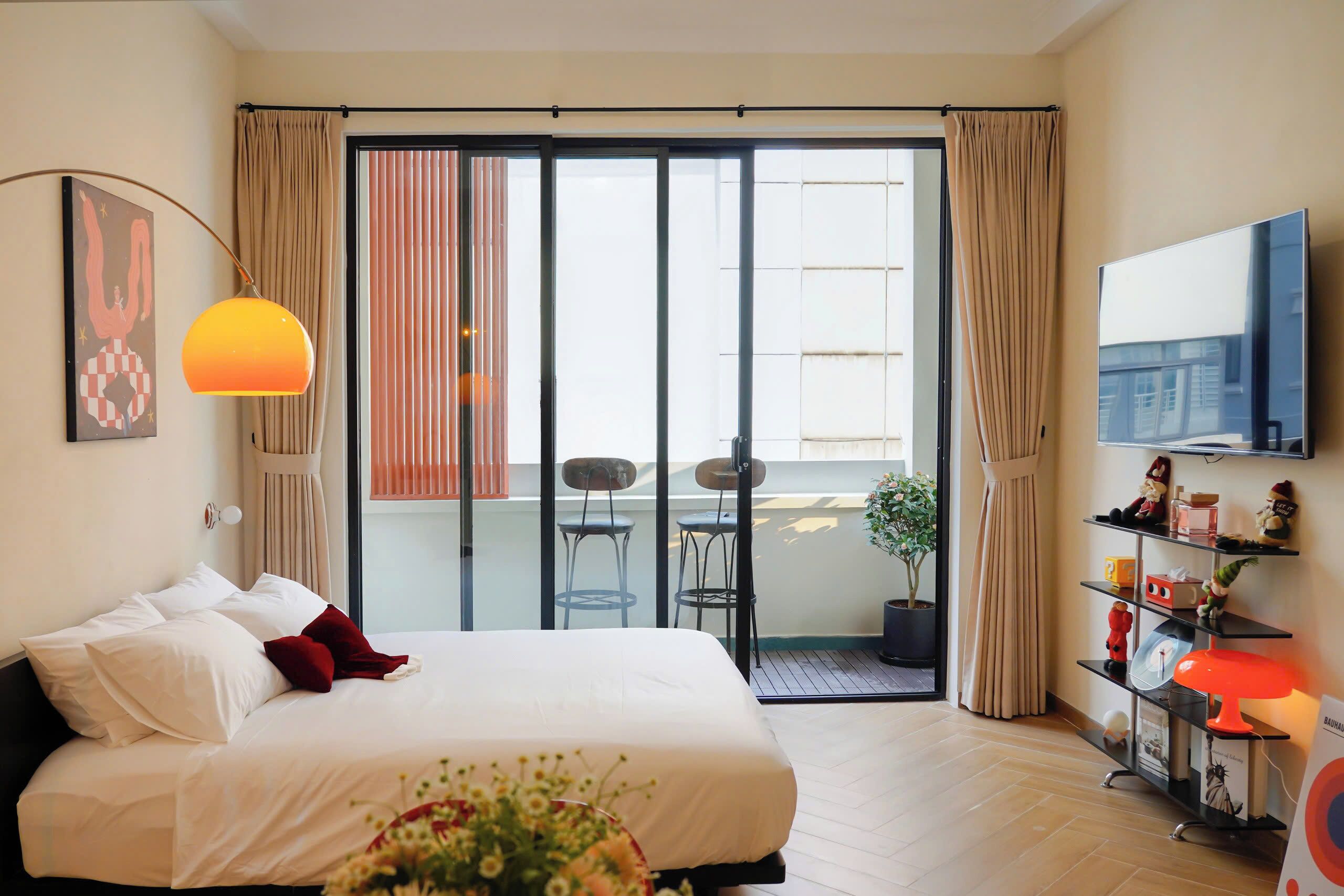 华丽客房, 城市景观 | 笔记本电脑工作区、免费 WiFi、床单