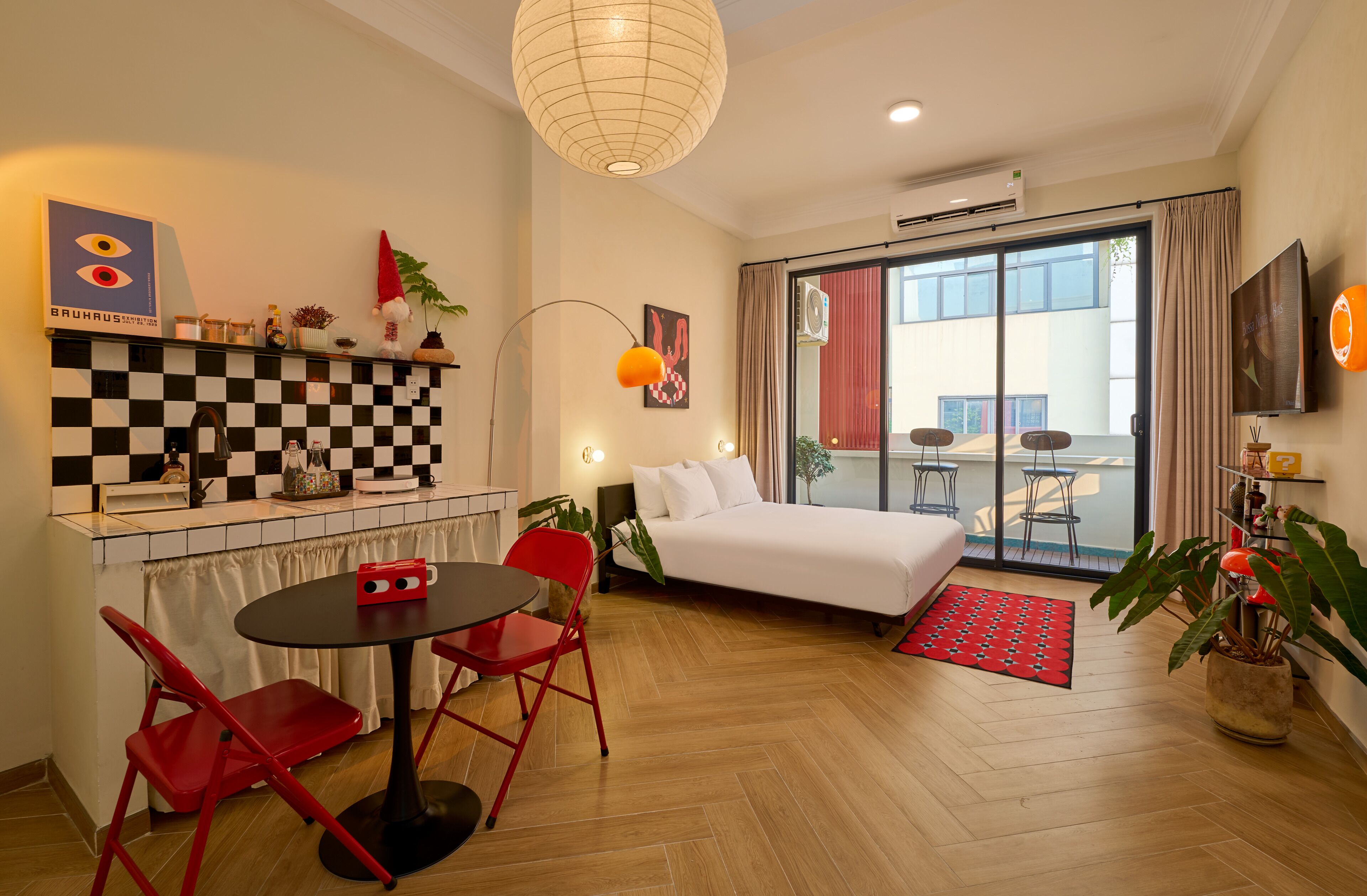 Luxury-Zimmer, Stadtblick | Laptopgeeigneter Arbeitsplatz, kostenloses WLAN