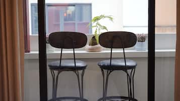 Luxury-Zimmer, Stadtblick | Blick vom Balkon