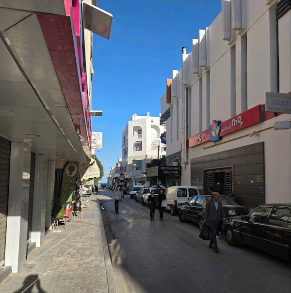 Cozy 1-bedroom Apartment In Sousse With Outdoor Kitchen And Balcony - Susa