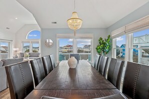 Dining - OS619- Oceanside Beauty with 6 Bedrooms, Private Pool & Hot Tub, Dog Friendly (COROLLA)