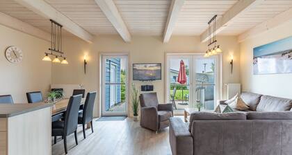 Skandinavisches Reihenhaus in Dagbuell mit Sauna