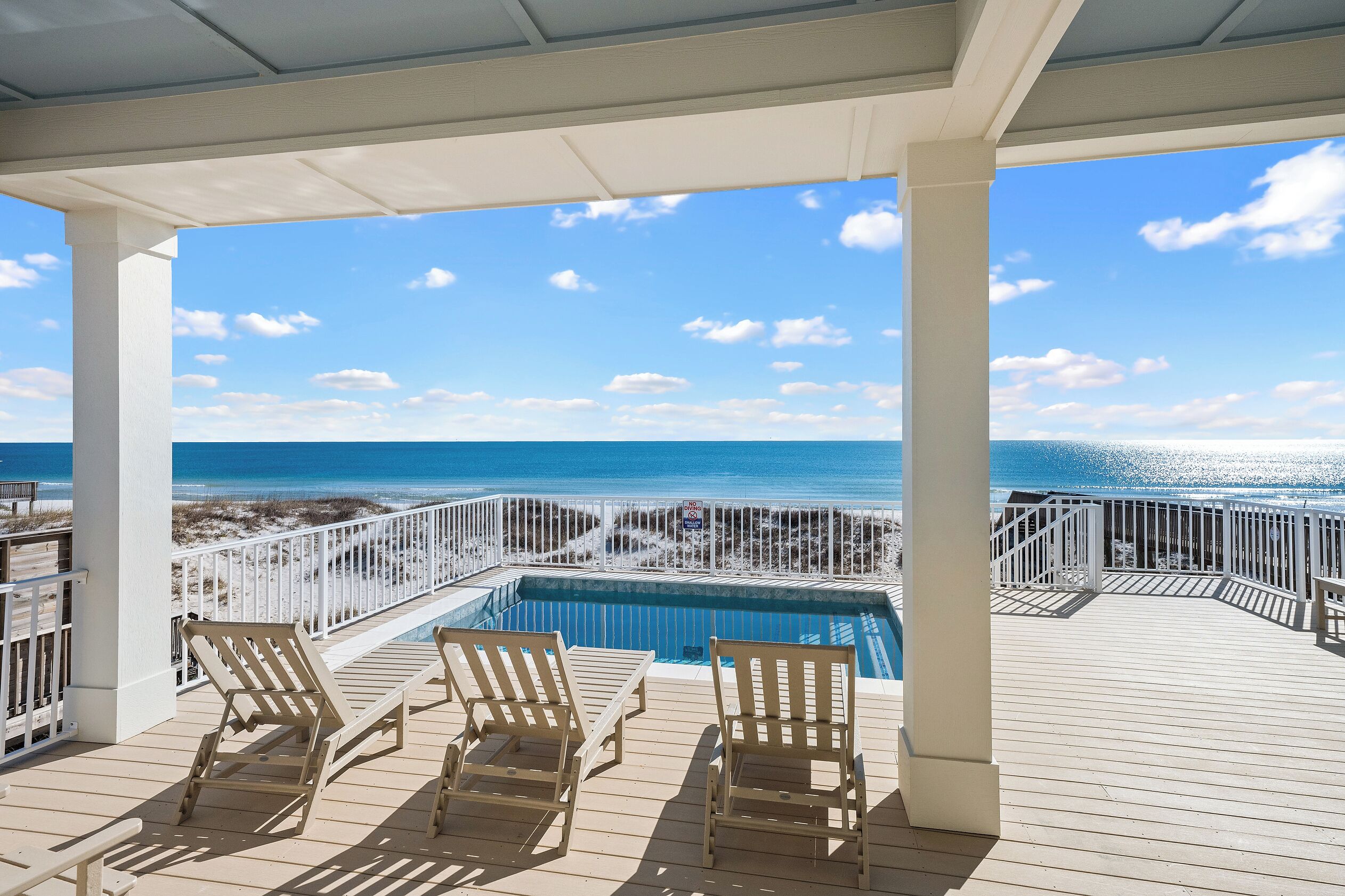 Et oppvarmet basseng