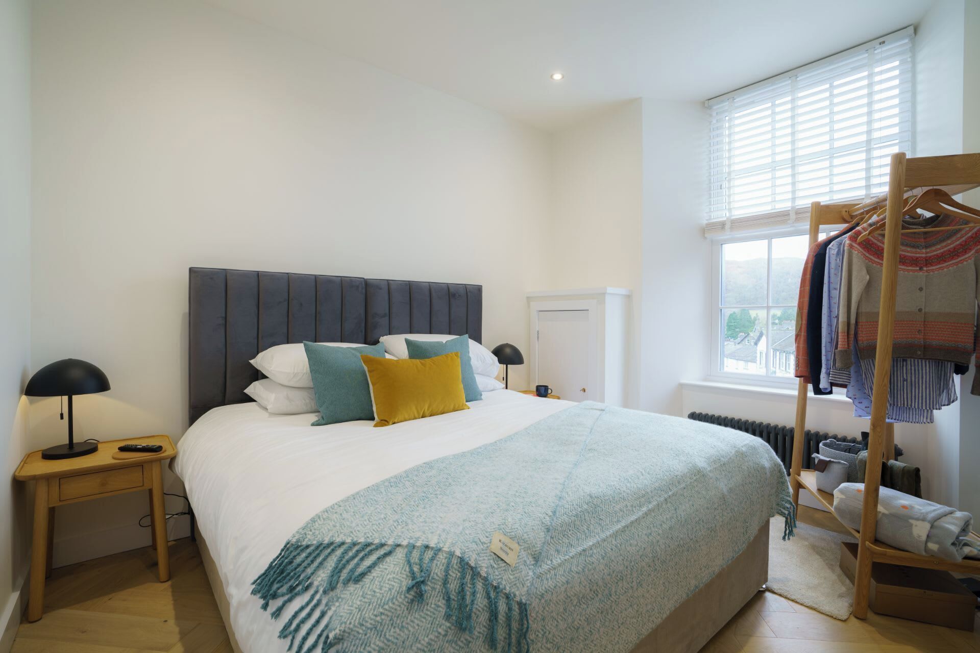 Desk, iron/ironing board, internet, bed sheets