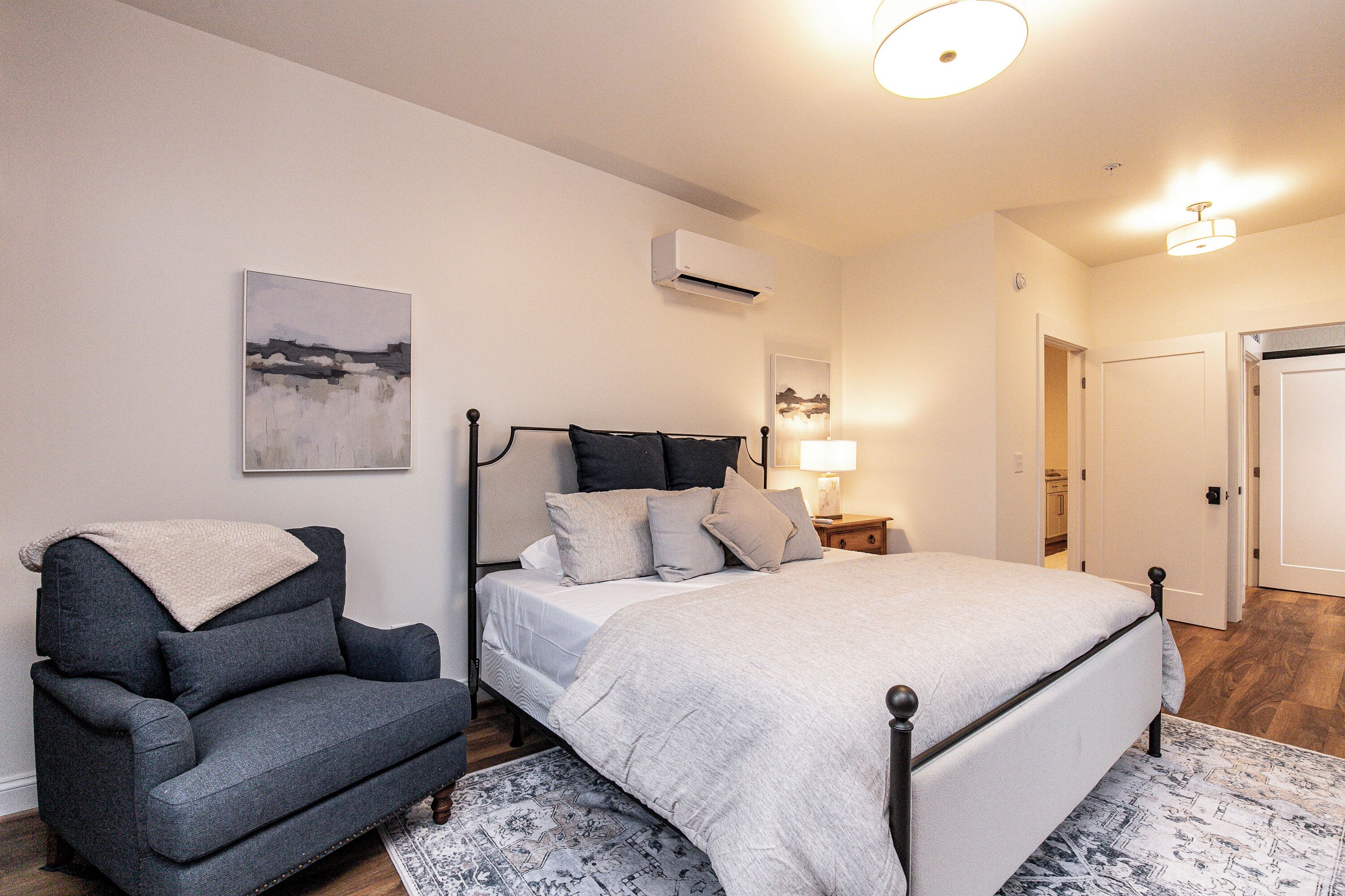 1 chambre, fer et planche à repasser, Wi-Fi, draps fournis