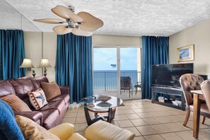 TV - Sunsets, Waves & Free Beach Chair Service - Gulf-Front Unit @ Long Beach Resort (Panama City Beach)