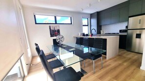 Fridge, microwave, oven, stovetop - Brand new townhouse in Braybrook (Braybrook)