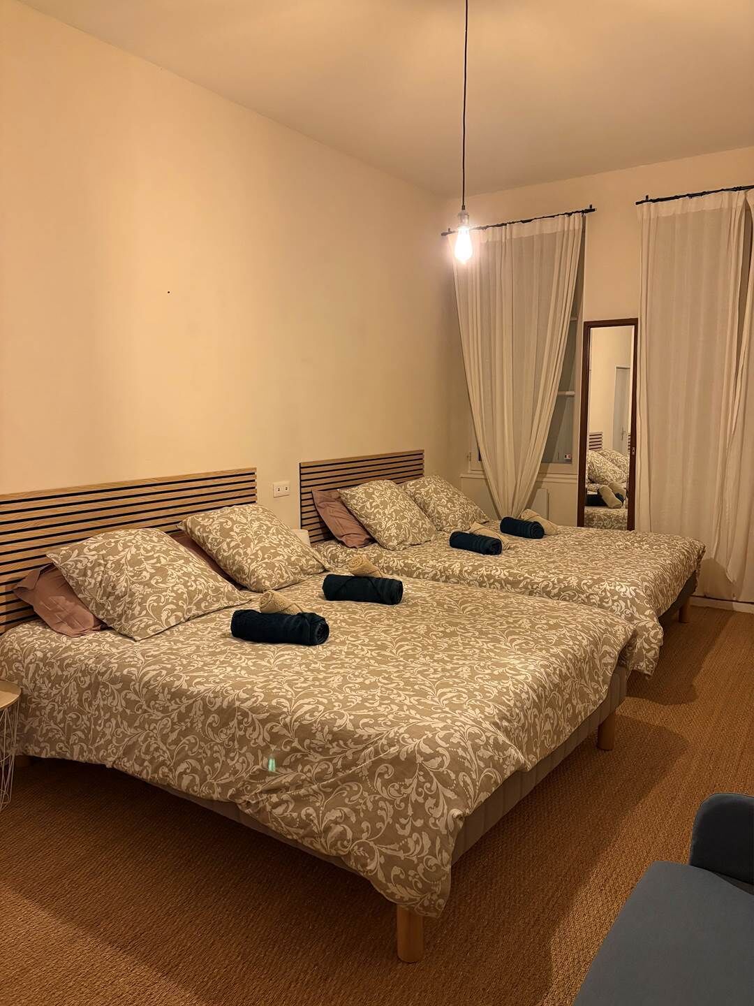 1 dormitorio, tabla de planchar con plancha, wifi gratis