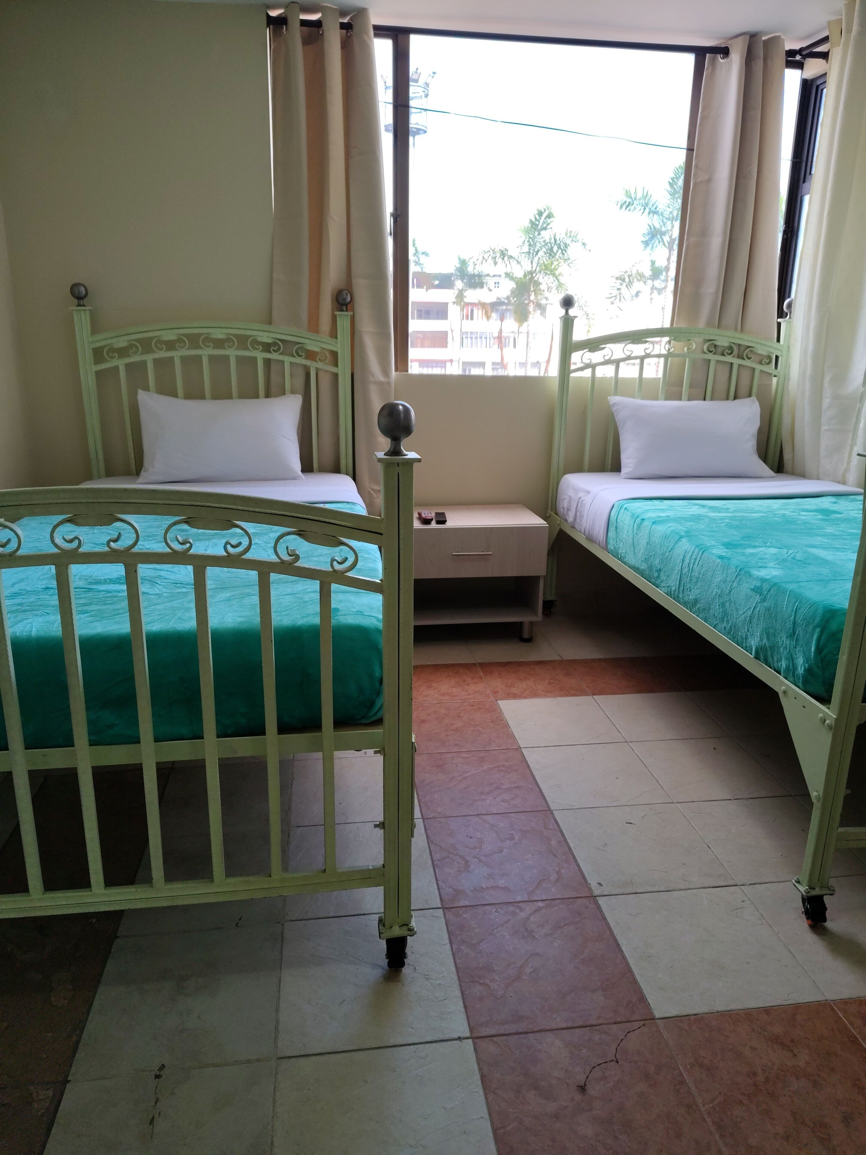 Standardv ærelse med 2 enkeltsenge | Strygejern/strygebræt, gratis Wi-Fi