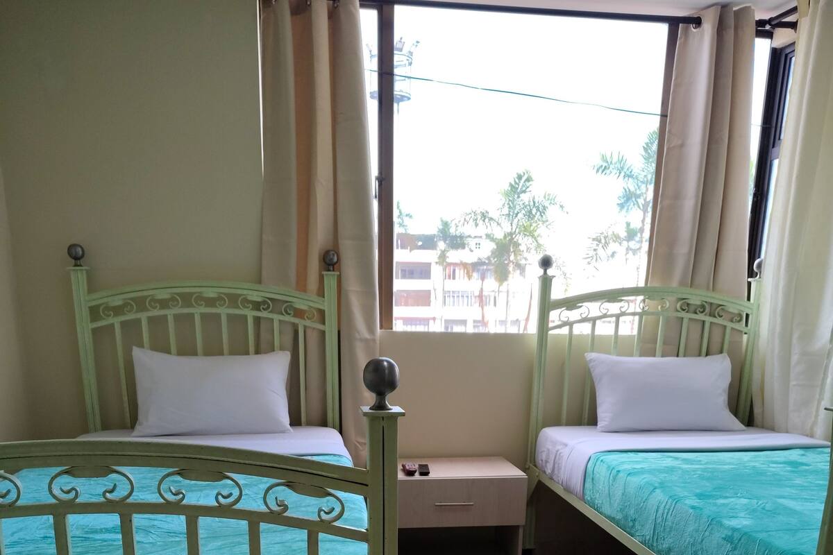 Standardværelse med 2 enkeltsenge | Strygejern/strygebræt, gratis Wi-Fi