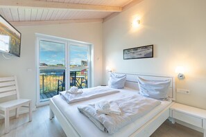 House | 3 bedrooms, individually furnished, iron/ironing board - Skandinavisches Reihenhaus in Dagbuell mit Sauna (Dagebuell)