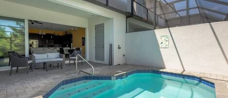 Außenpool, beheizter Pool