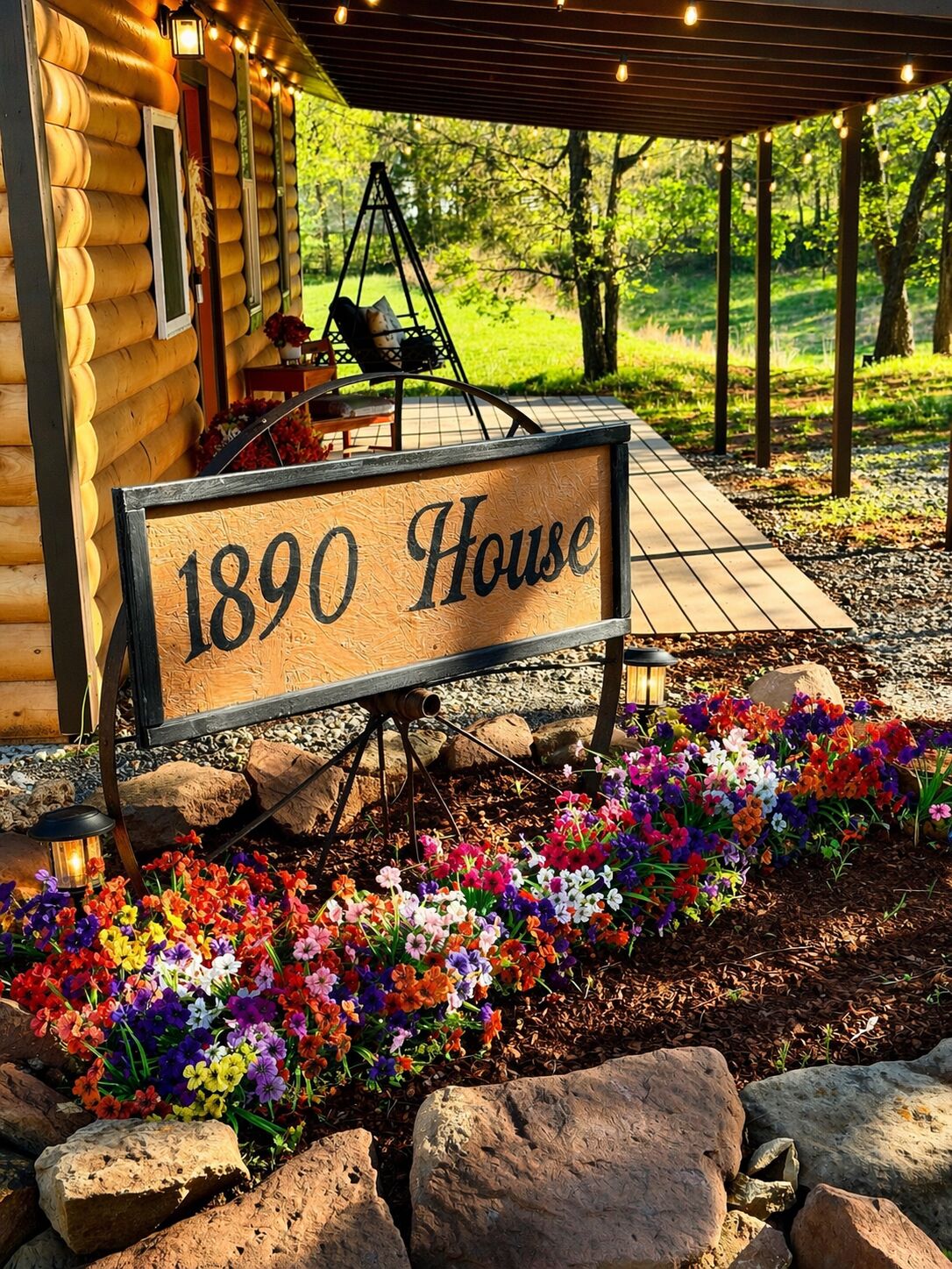 Overnatningsstedets område