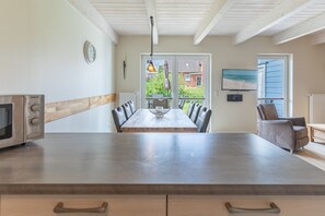 House | Private kitchen - Skandinavisches Reihenhaus in Dagbuell mit Sauna (Dagebuell)