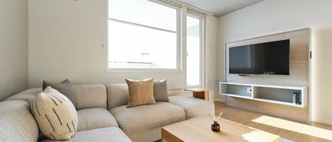 Comfort-huoneisto, 2 makuuhuonetta, tupakointi kielletty | Oleskelualue