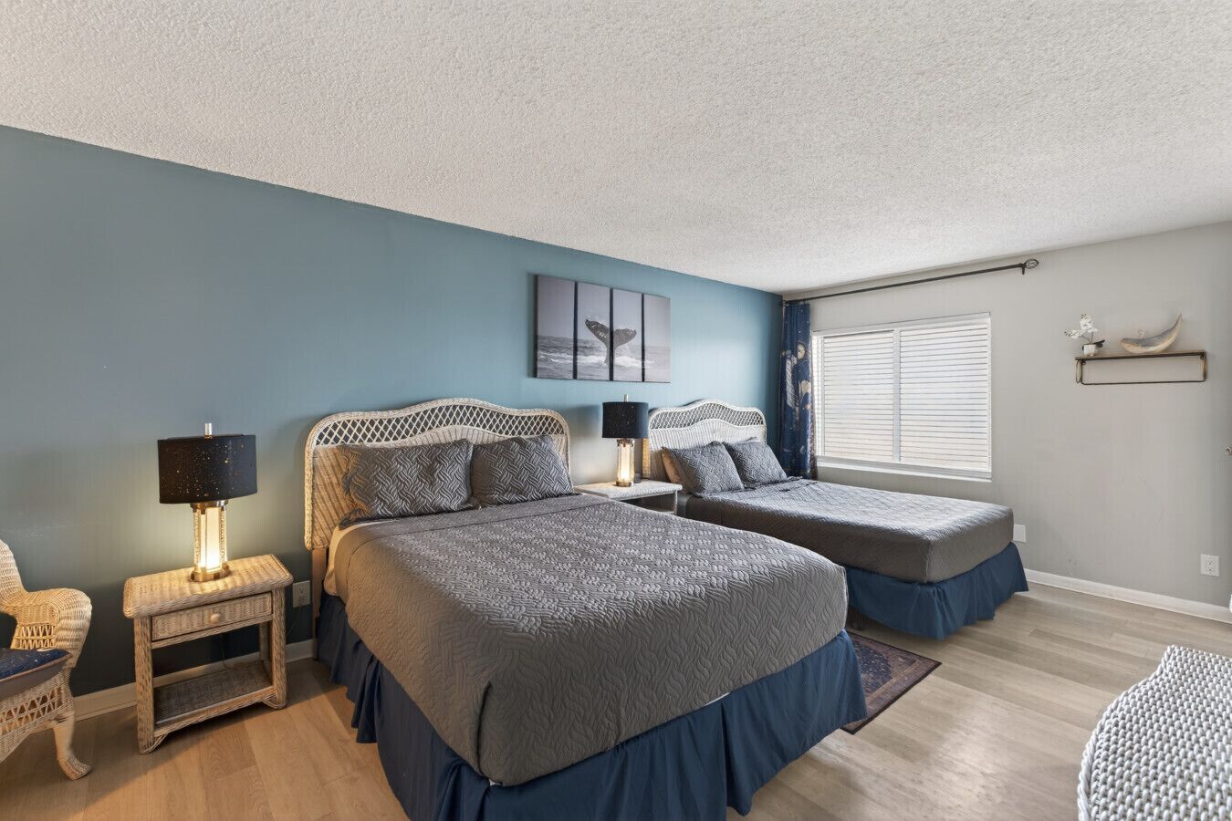2 chambres, Wi-Fi, literie fournie
