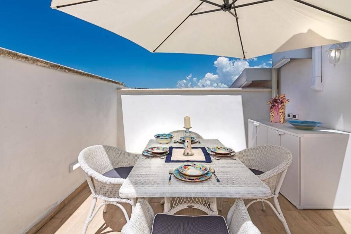 Appartement, balkon, uitzicht op zee | Terras