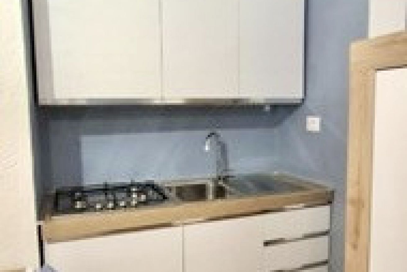 Fridge, stovetop, toaster