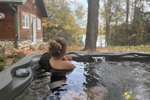 Bain à remous extérieur