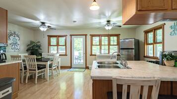 Microwave, oven, stovetop