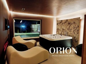 Salas para tratamentos a dois, banho turco/hammam, tratamentos corporais