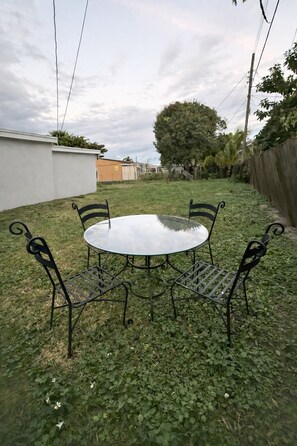 Opções para refeição ao ar livre