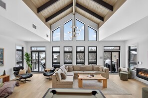 Superior Condo, Mountain View | Living area - 203 Verbier Building 11 (Mont-Tremblant)