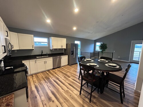 Barndominium on the lake