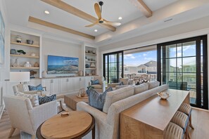 TV - New Luxury Home, Private Pool, Elevator, Ocnfrnt Pool Access, Easy Beach Access (Ocean Isle Beach)
