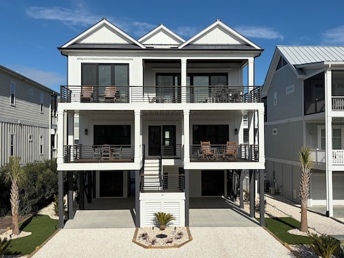 Beautiful New Home Private Pool Elevator, Ocnfrnt Pool Access, Easy Beach Access