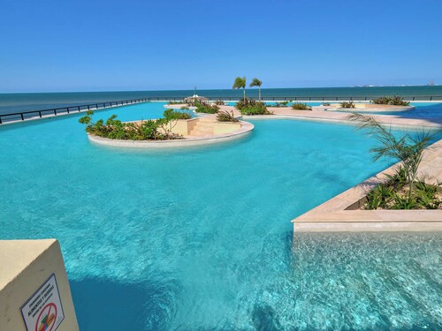 Luxury Oceanfront Apartment at Yucalpeten Marina Resort  - Yucatan Home Rentals