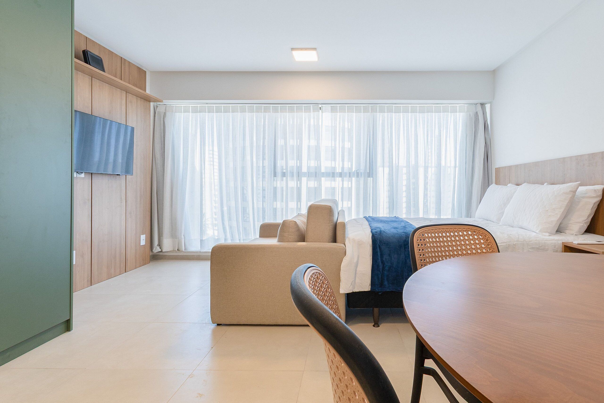 1 phòng ngủ, màn/rèm cản sáng, bàn ủi/dụng cụ ủi quần áo 