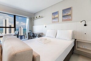 Apartment | 1 bedroom, blackout drapes, iron/ironing board, free WiFi