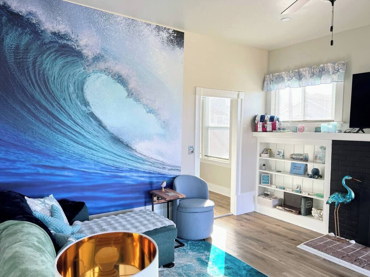 2 chambres, bureau, fer et planche à repasser, Wi-Fi gratuit