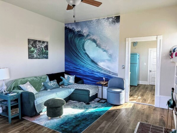 2 bedrooms, desk, iron/ironing board, free WiFi