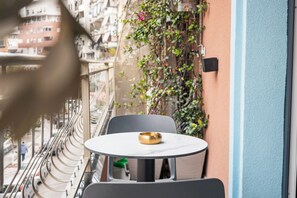 Deluxe Double Room, Balcony, City View | Balcony view - Villa Noem (Tirana)