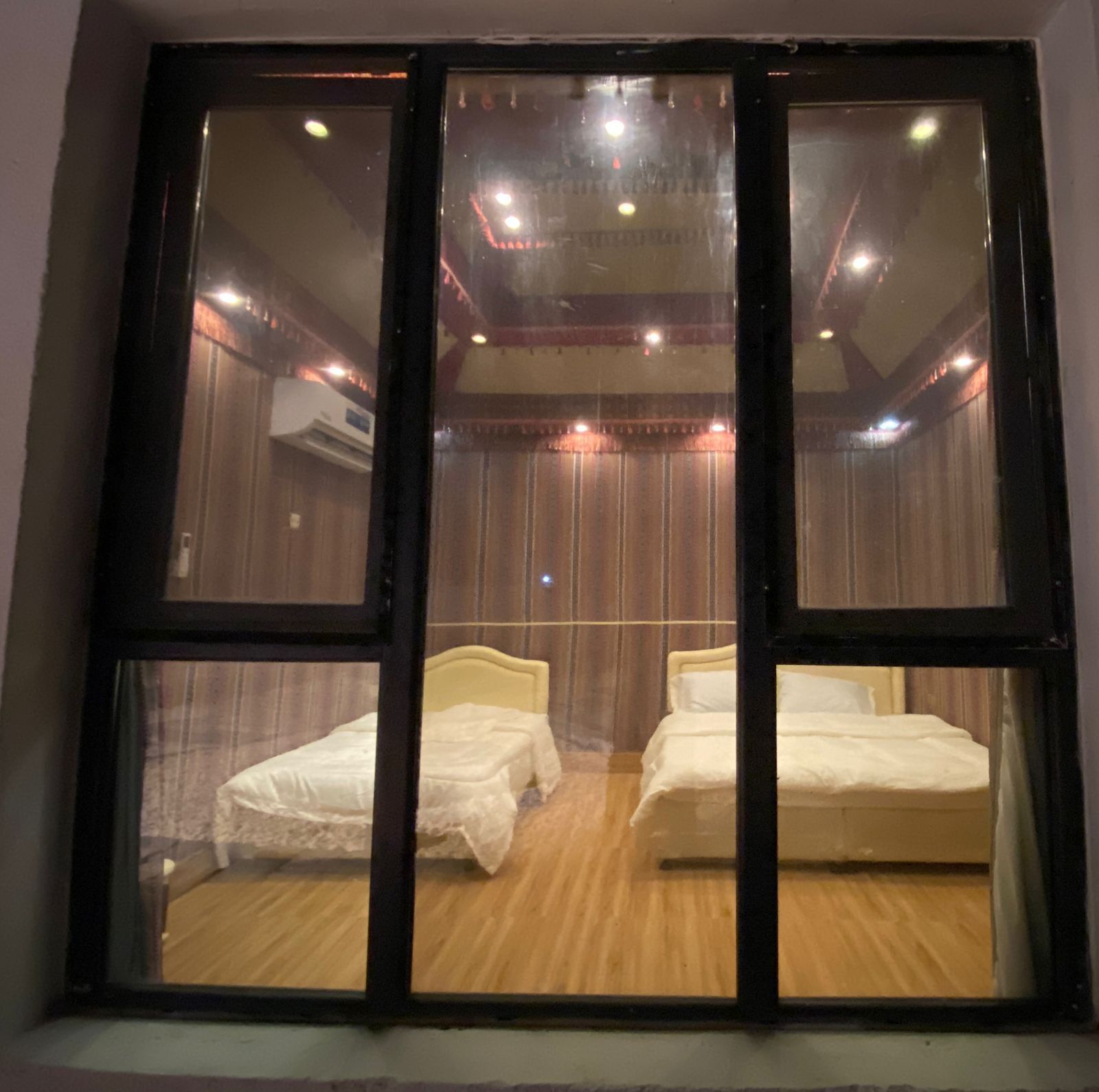 Kamar Tradisional, patio, pemandangan halaman | Setrika/meja setrika