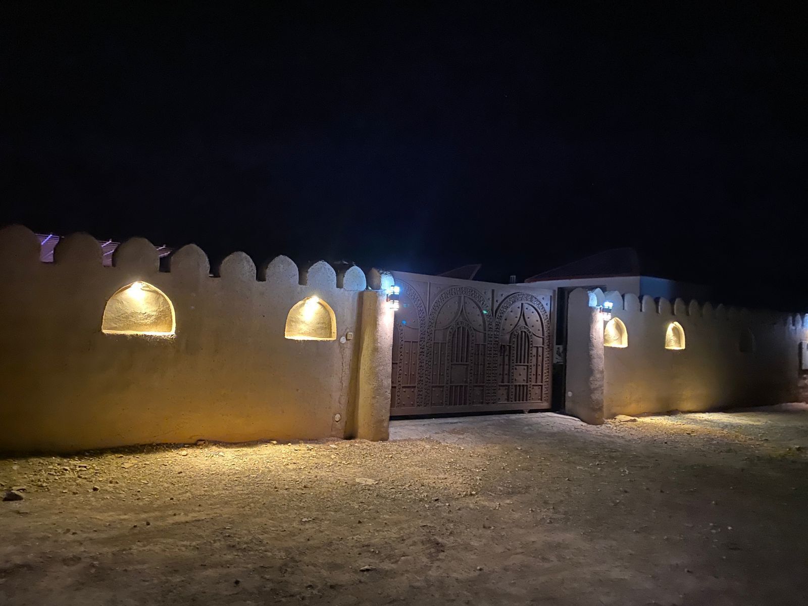 Fassade der Unterkunft