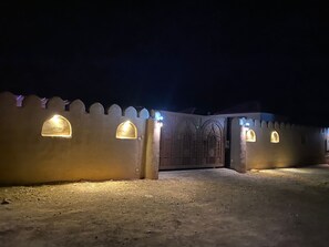 Fassade der Unterkunft